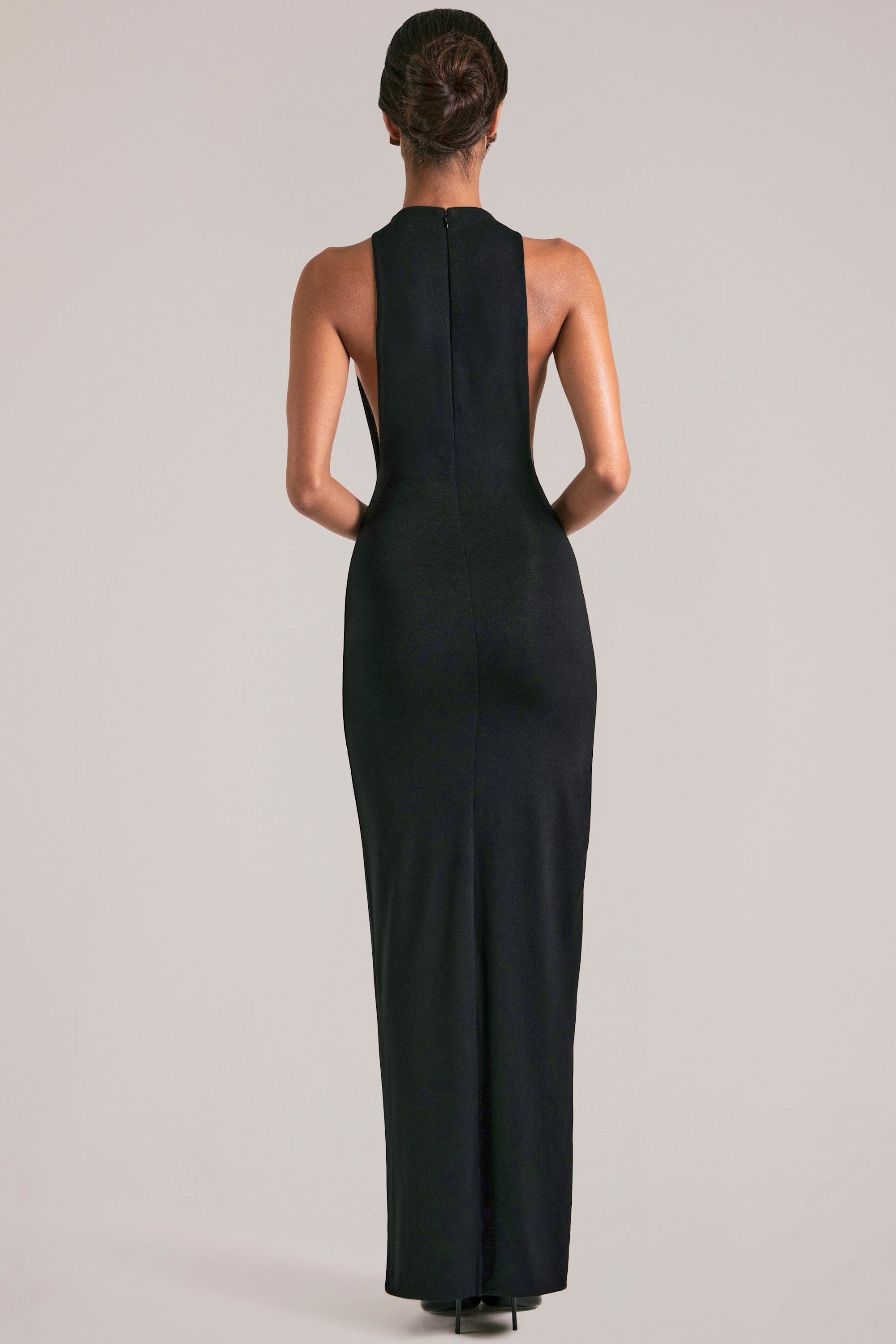 Sleeveless Maxi Dress in Black